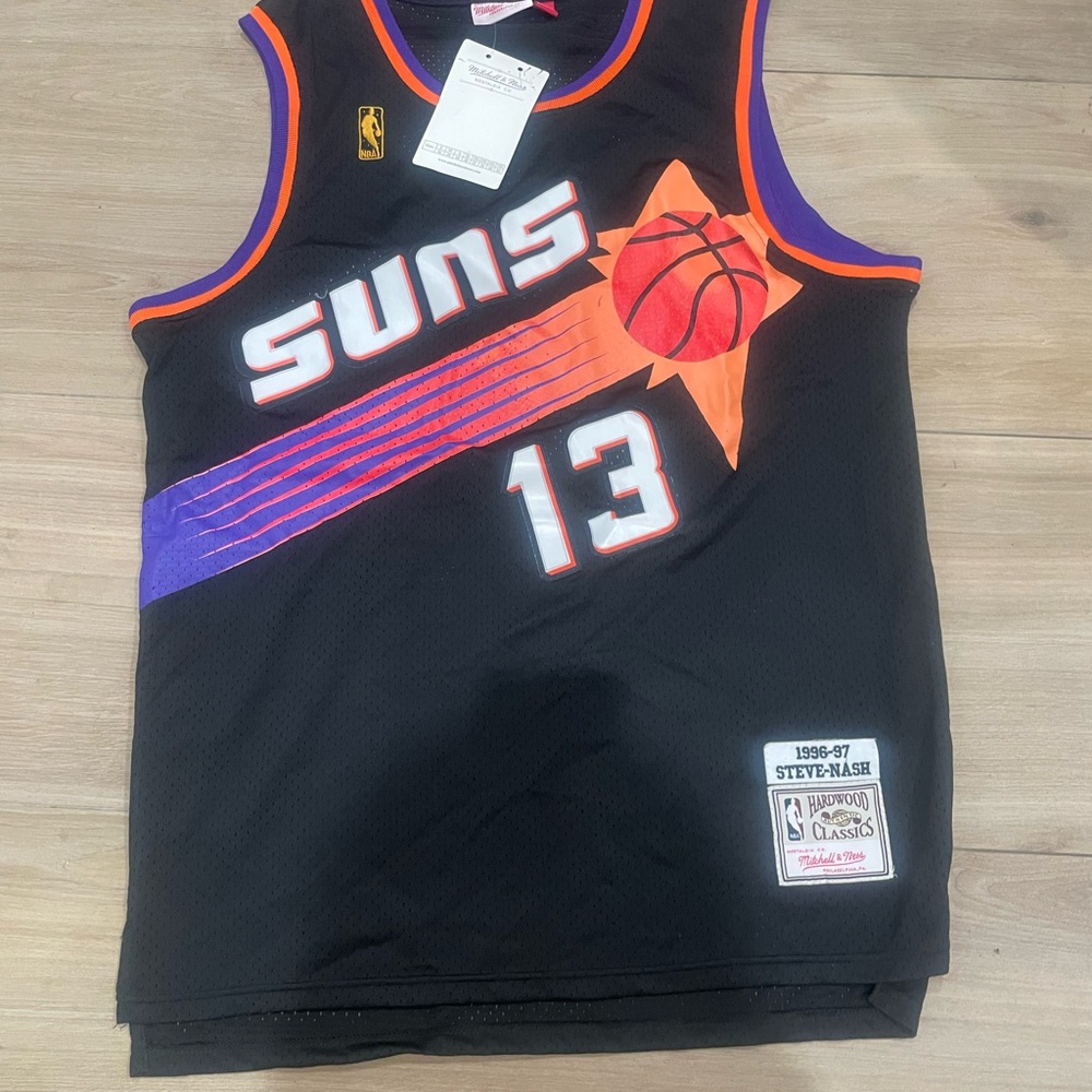 Black Suns Basketball Jersey